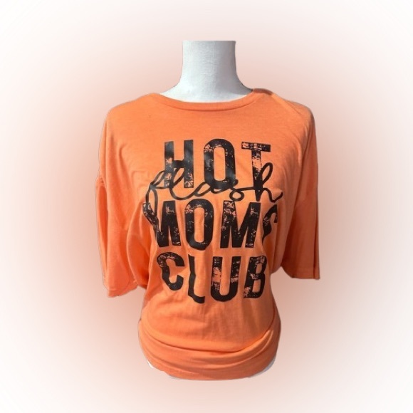 Gildan Tops - Orange Graphic T-Shirt